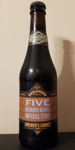 Brewer's Choice 2021: Five Bourbon Barrel Imperial Stout