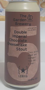 Double Imperial Chocolate Cheesecake Stout