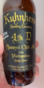 Fourth Dementia with Madagascar Vanilla Beans (Three Barrel Blend)