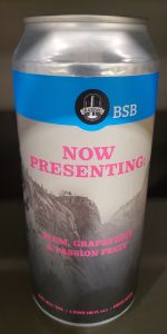Now Presenting: Plum, Grapefruit & Passion Fruit