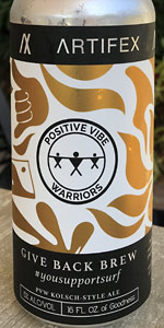 Positive Vibe - Give Back Brew