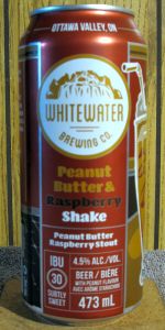 Peanut Butter & Raspberry Shake