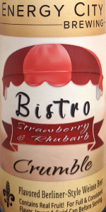 Bistro - Strawberry & Rhubarb Crumble