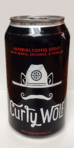 Curly Wolf (2021) - Imperial Coffee Stout w/ Maple, Coconut, & Vanilla