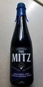 The Mitz - Rum Barrel-Aged With Coconut, Chocolate, Coffee And Vanilla