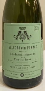 Allegro with Pomace