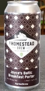 Joyce's Baltic Breakfast Porter