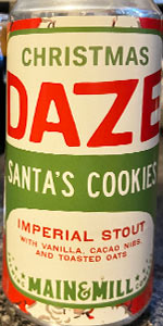 Christmas Daze Santa's Cookies
