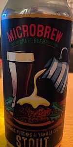 Microbrew Christmas Pudding & Vanilla Custard Stout