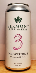 Innovation 3: Chocolate Sea Salt Porter
