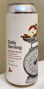 Daily Serving - Spiced Apple Cider