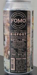 Spiced Barrel-Aged Bigfoot