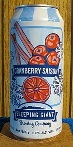 Cranberry Saison