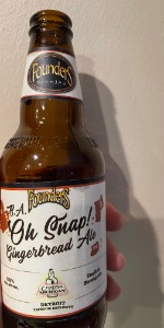 B.A. Oh Snap! Gingerbread Ale
