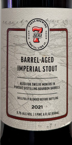 Bourbon Barrel Aged Imperial Stout