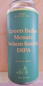 Green Bullet Mosaic Nelson Sauvin DIPA