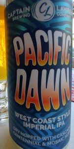 Pacific Dawn - With Cascade, Centennial and Mosaic hops