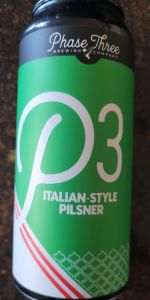 P3 Italian-Style Pilsner