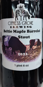 Beltie Maple Barreled Stout