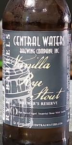 Brewer's Reserve Vanilla Rye Stout