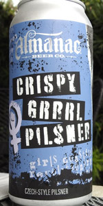 Crispy Grrrl Pilsner