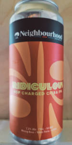 Ridiculous Hop Charged Citra IPA