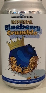 Imperial Blueberry Crumble