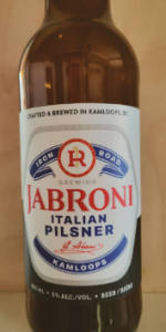 Jabroni Italian Pilsner