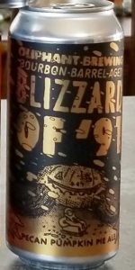 Bourbon-Barrel-Aged Blizzard of '91