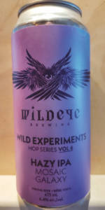 Wild Experiments Hop Series Vol. 6: Hazy IPA (Mosaic/Galaxy)