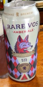 Rare Vos Amber Ale