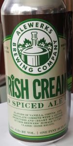 Irish Cream Spiced Ale