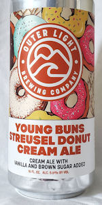 Young Buns Streusel Doughnut Cream Ale