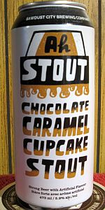 Ah Stout Chocolate Caramel Cupcake Stout