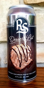 Dessert List