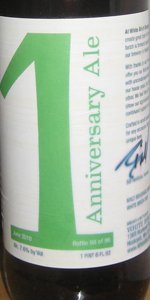 1 Anniversary Ale