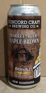 Barrel-Aged Maple Brown