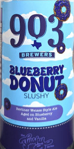 Blueberry Donut Slushy