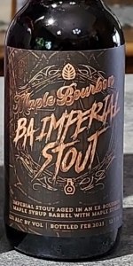 Maple Bourbon Barrel-Aged Imperial Stout