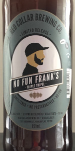 No Fun Frank's Triple Tripel