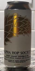 Alpha Hop Society: West Coast Double IPA