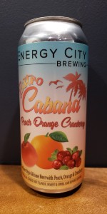 Bistro Cabana - Peach Orange Cranberry