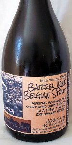Barrel Aged Belgian Stout