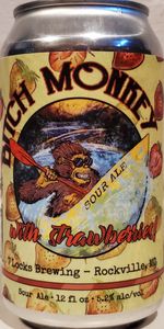 Bitch Monkey Sour with Strawberries