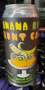 Banana Kiwi Blunt Cake