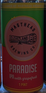 Paradise IPA (Grapefruit)
