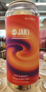 Jax's Black Raspberry Mango Sorbet Sour