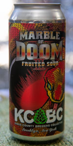 Marble of Doom III (Strawberry, Tangerine, & Peach)