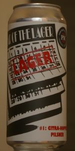 #YearOfTheLager #1: Citra-Hopped Pilsner