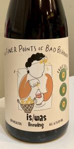 The Finer Points of Bad Behavior Volume IX: Apricots and Brettanomyces Bruxellensis